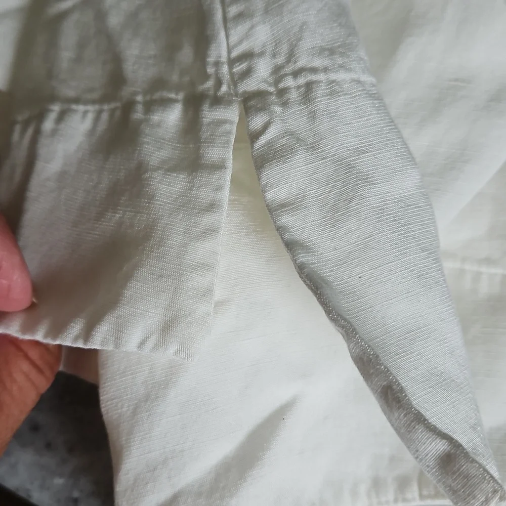 COS Oversized Gathered Mini Linen Blend  Small